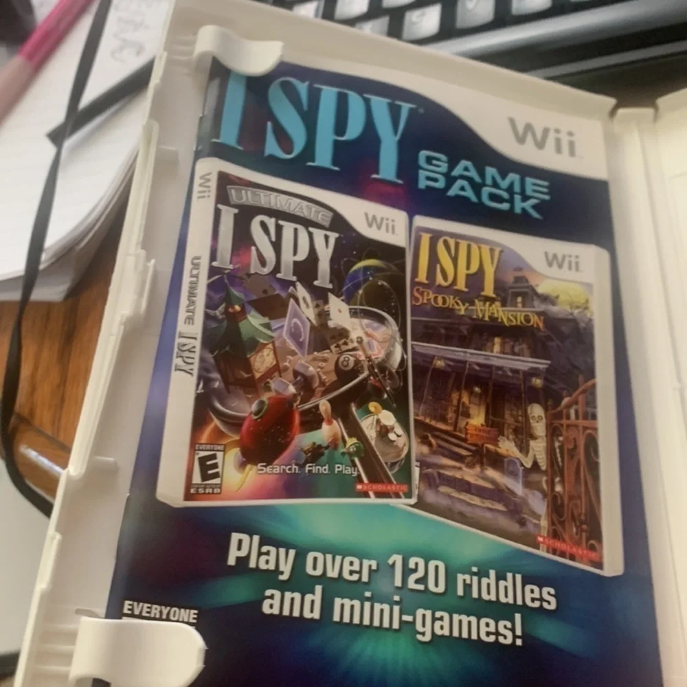 𝅺wii I spy game pack